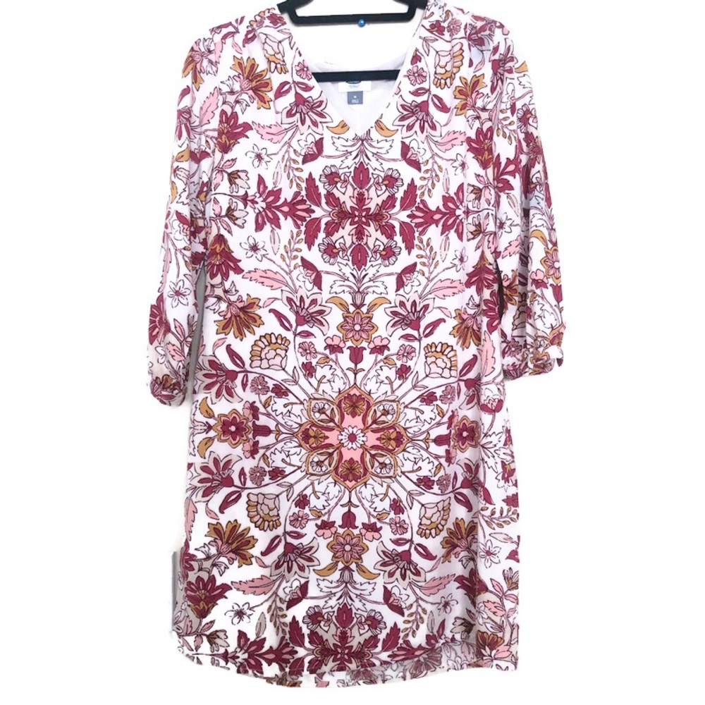 Old navy  floral size M sheath dress